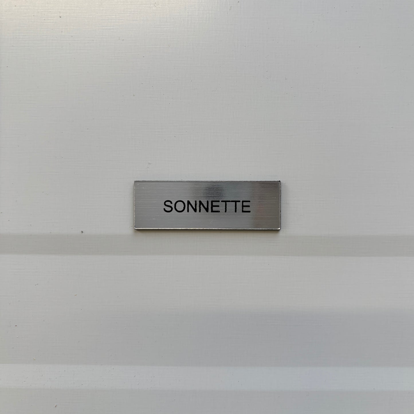Étiquette de sonnette personnalisée