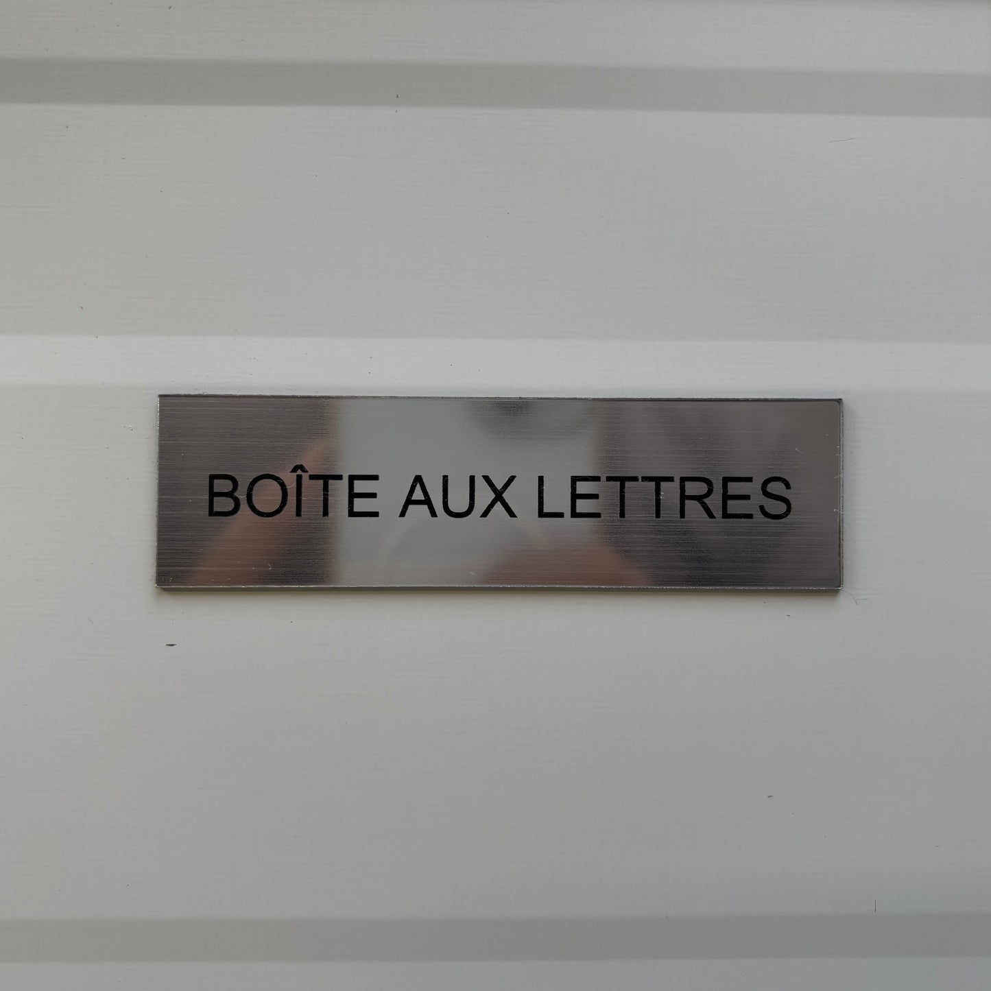 Étiquette de boîte aux lettres personnalisée