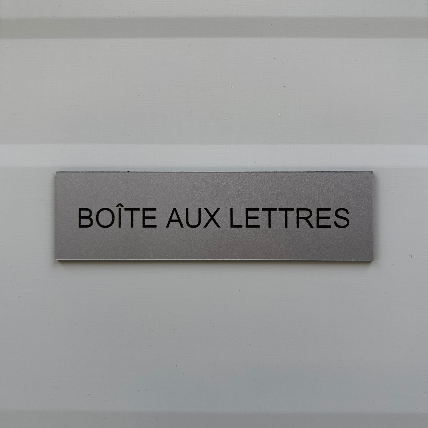 Étiquette de boîte aux lettres personnalisée