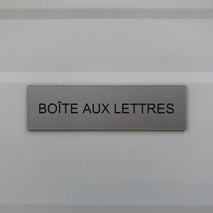Étiquette de boîte aux lettres personnalisée