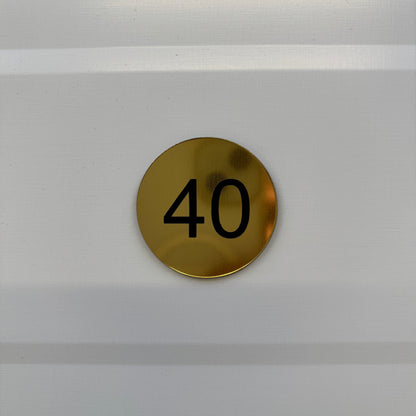 Numéro de table personnalisée