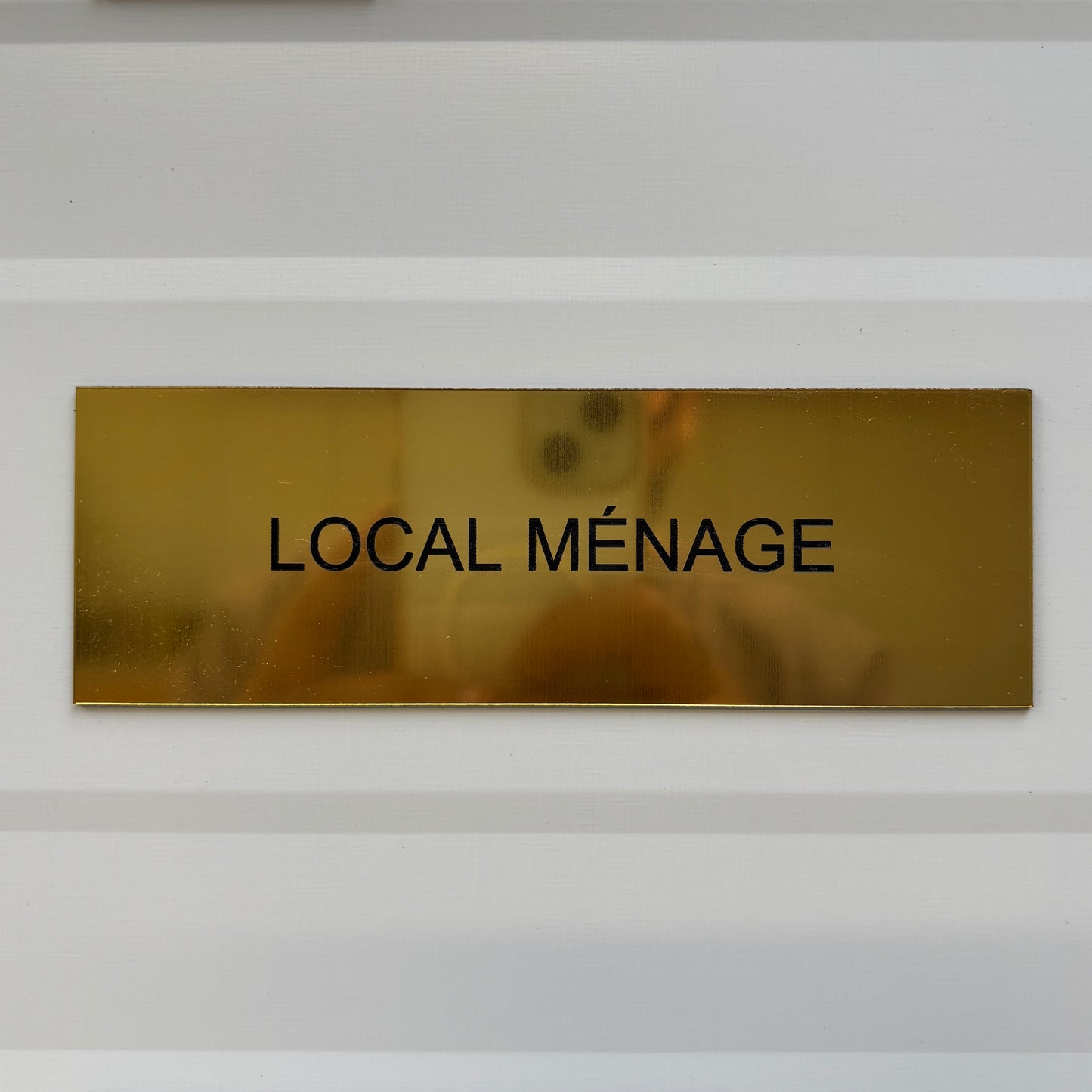 Plaque pour porte personnalisée