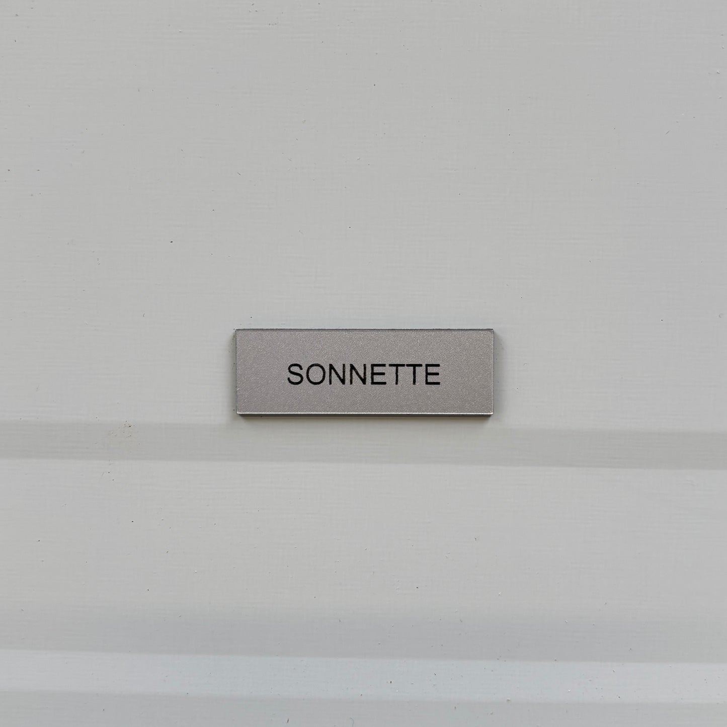 Étiquette de sonnette personnalisée