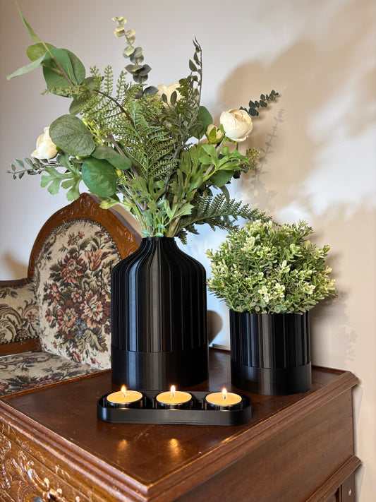 Vase - pot de fleur - bougeoir en  impression 3D