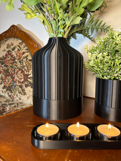 Vase - pot de fleur - bougeoir
